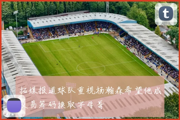 拓媒报道球队重视杨瀚森希望他成交易筹码换取字母哥