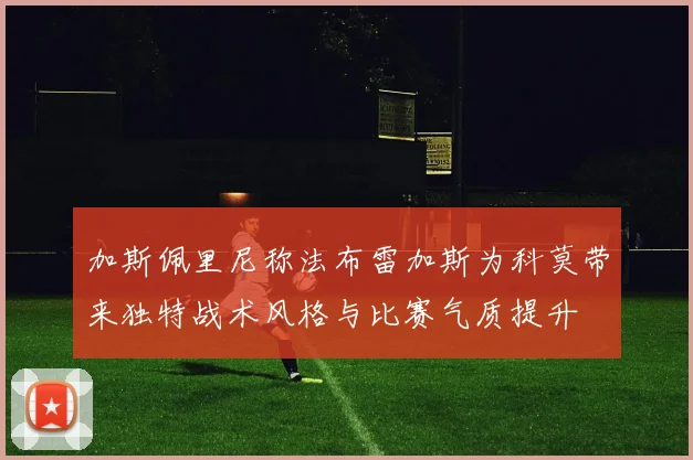 加斯佩里尼称法布雷加斯为科莫带来独特战术风格与比赛气质提升